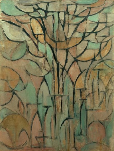 The Trees by Piet Mondrian